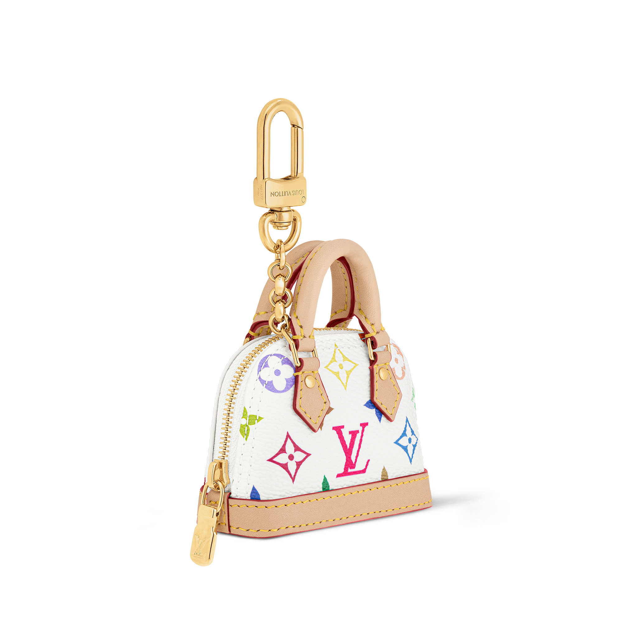 LV x TM Monogram Multicoloured Micro Alma Bag - Luxury S00 White